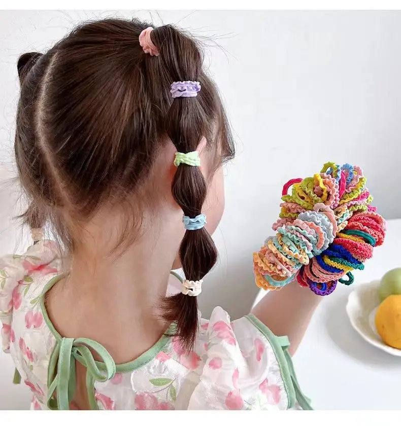 Children's Rainbow Hair Rope for Girls 50 — feature 8
