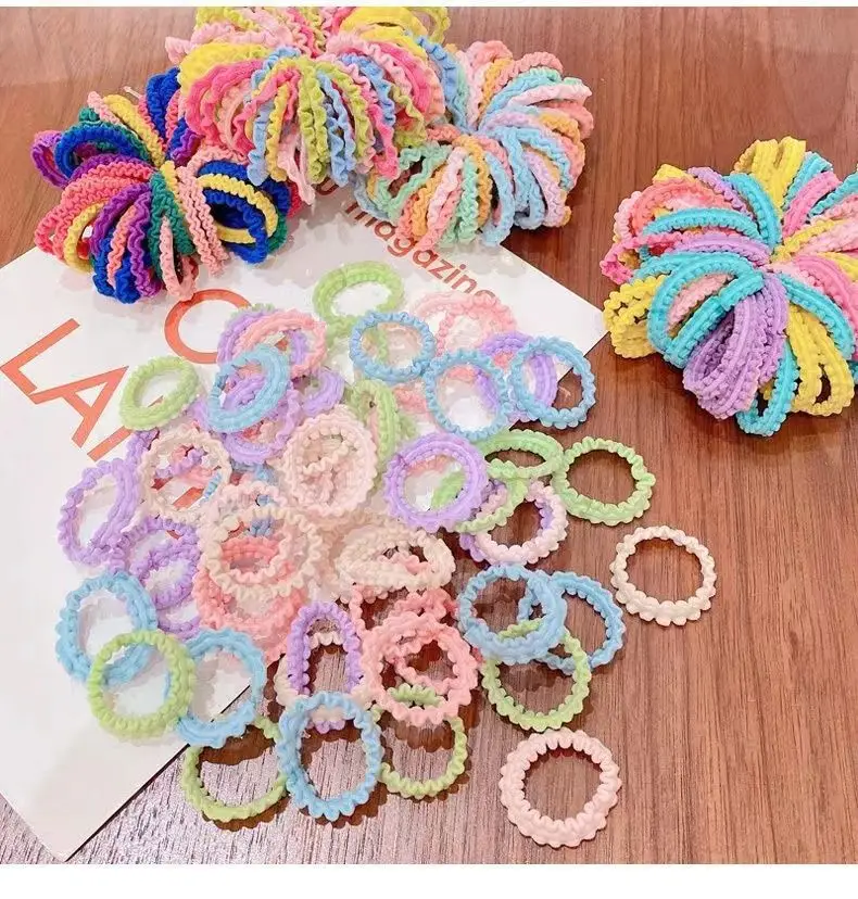 Children's Rainbow Hair Rope for Girls 50 — feature 9