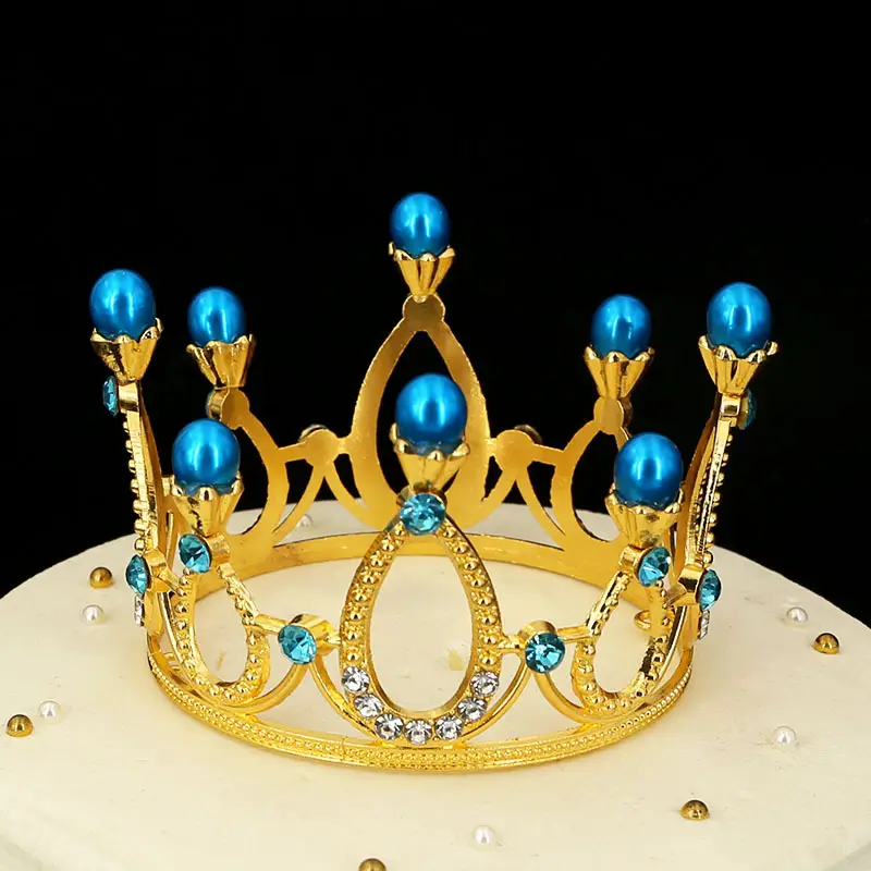 Golden Pearl Crown for Kids & Baking Decor — feature 5