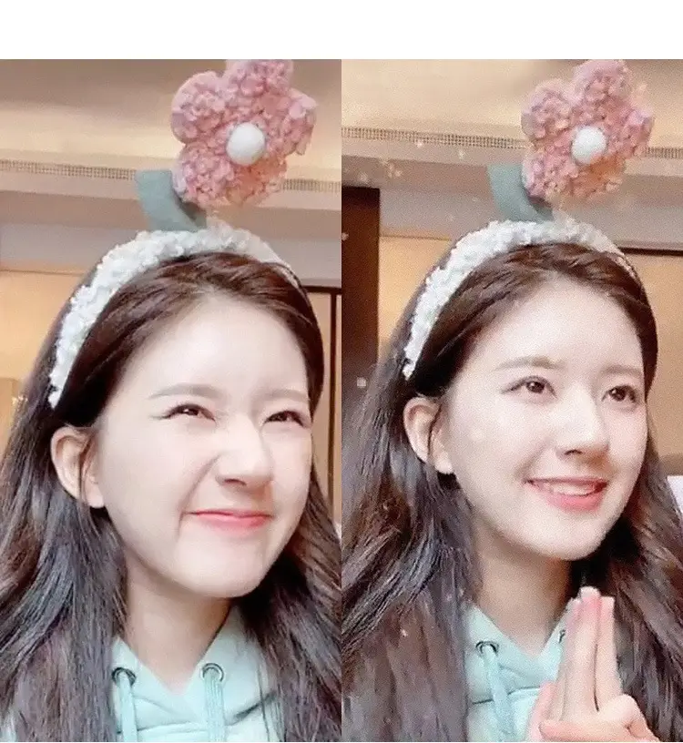 Lamb Wool Flower Headband for Women Autumn Winter — feature 5