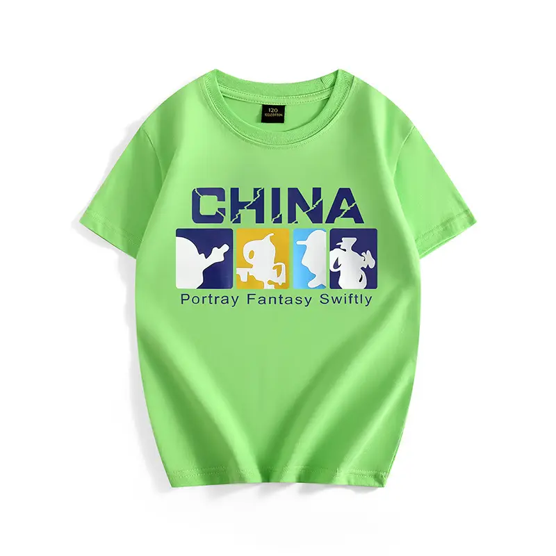 China Graphic T-Shirt for Boys White - Image 7