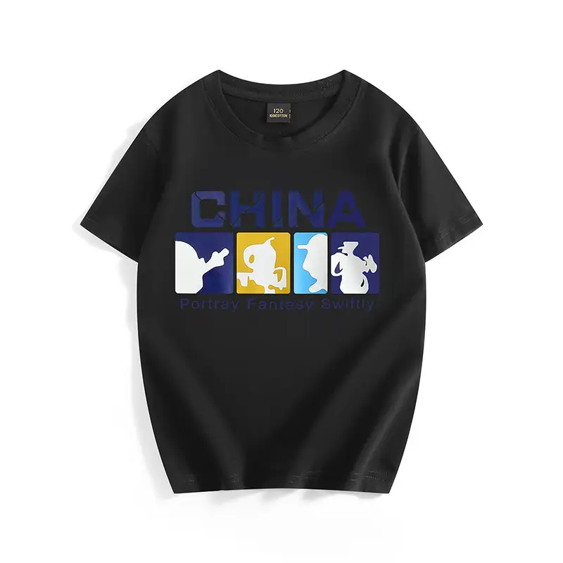 China Graphic T-Shirt for Boys White - Image 2