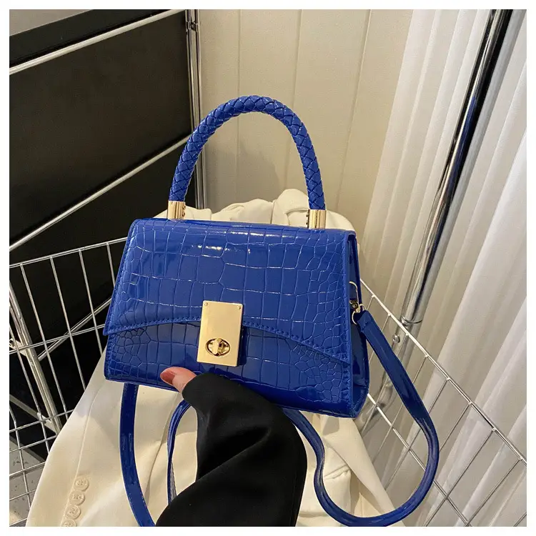 Black Croc Leather Shoulder Bag for Women 2023 — feature 24