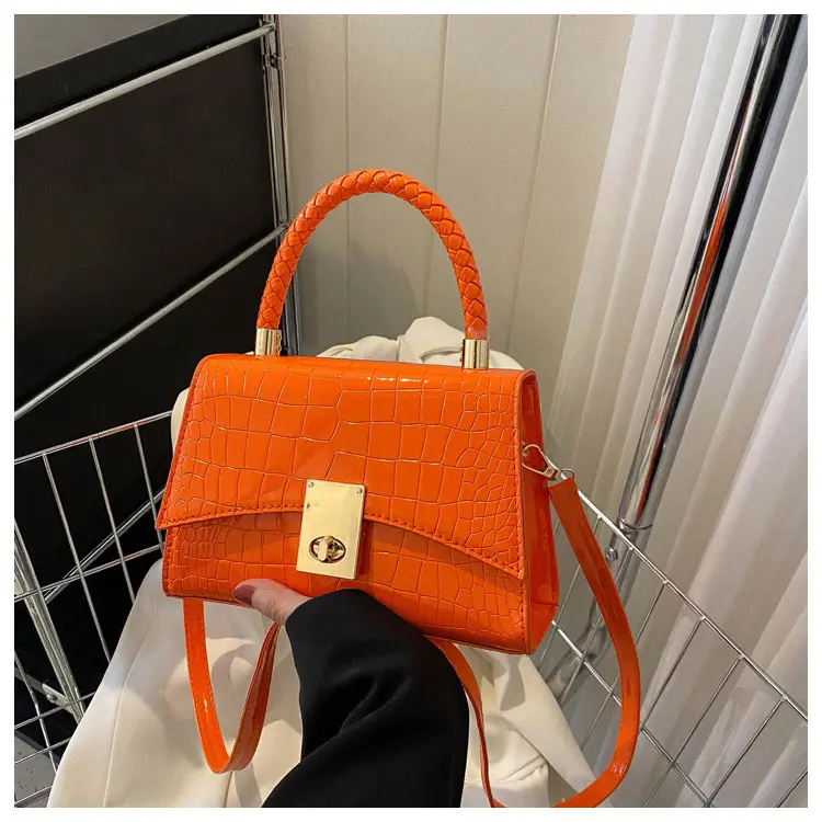 Black Croc Leather Shoulder Bag for Women 2023 — feature 27