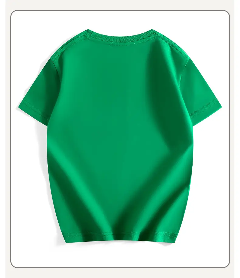 Girls College Print Green T-Shirt Medium — feature 37