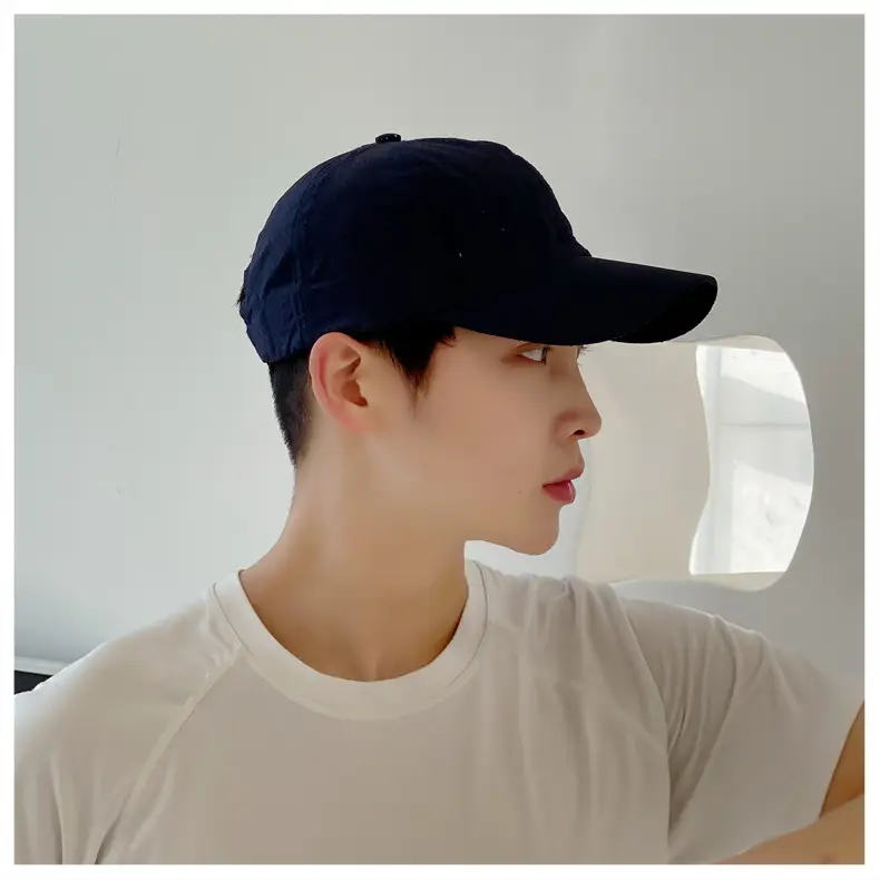 Men's Navy Blue Dismail Cap with 'S' Logo — feature 7