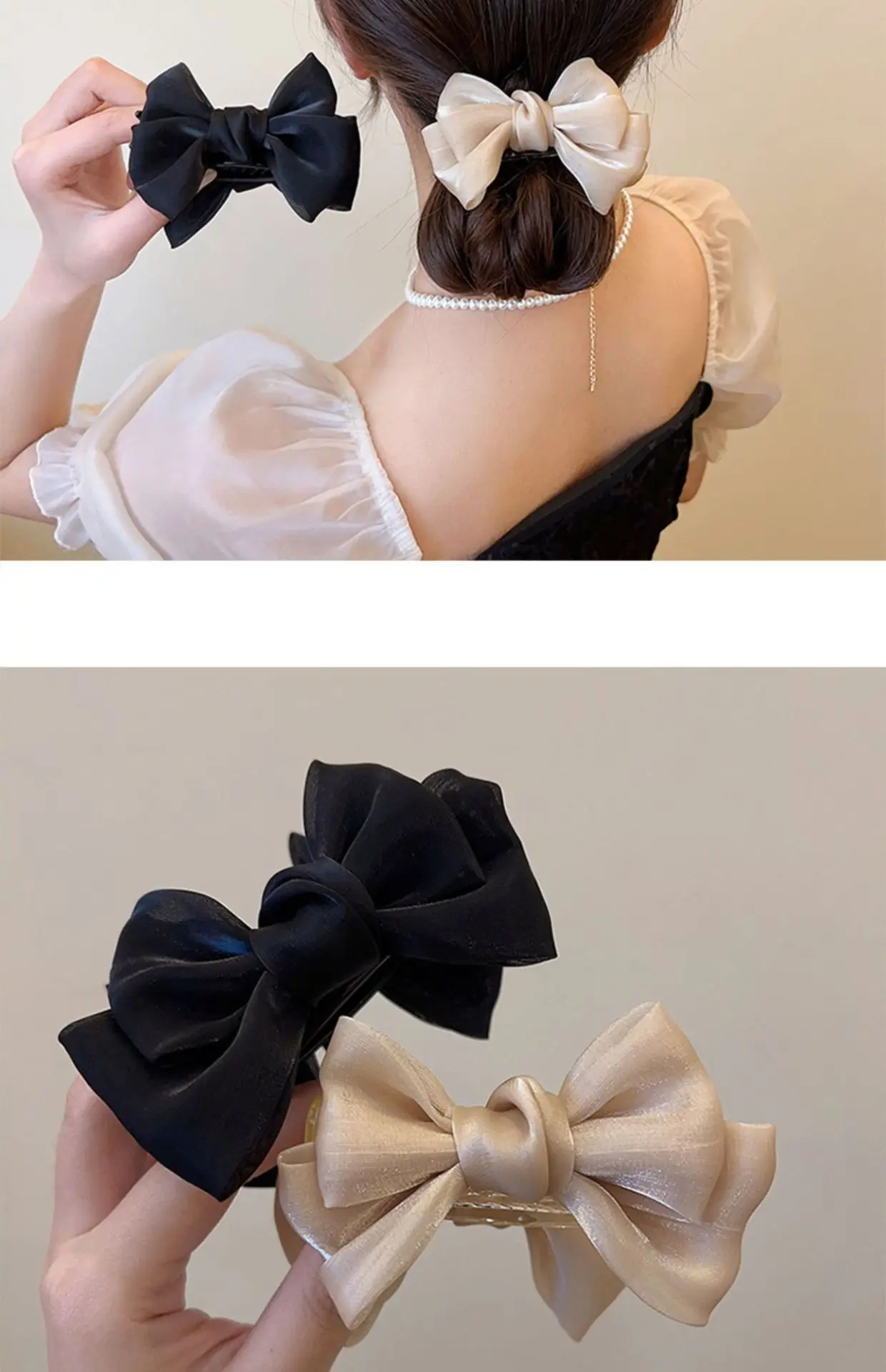 Elegant Bow Back Clip for Women 2025 — feature 10