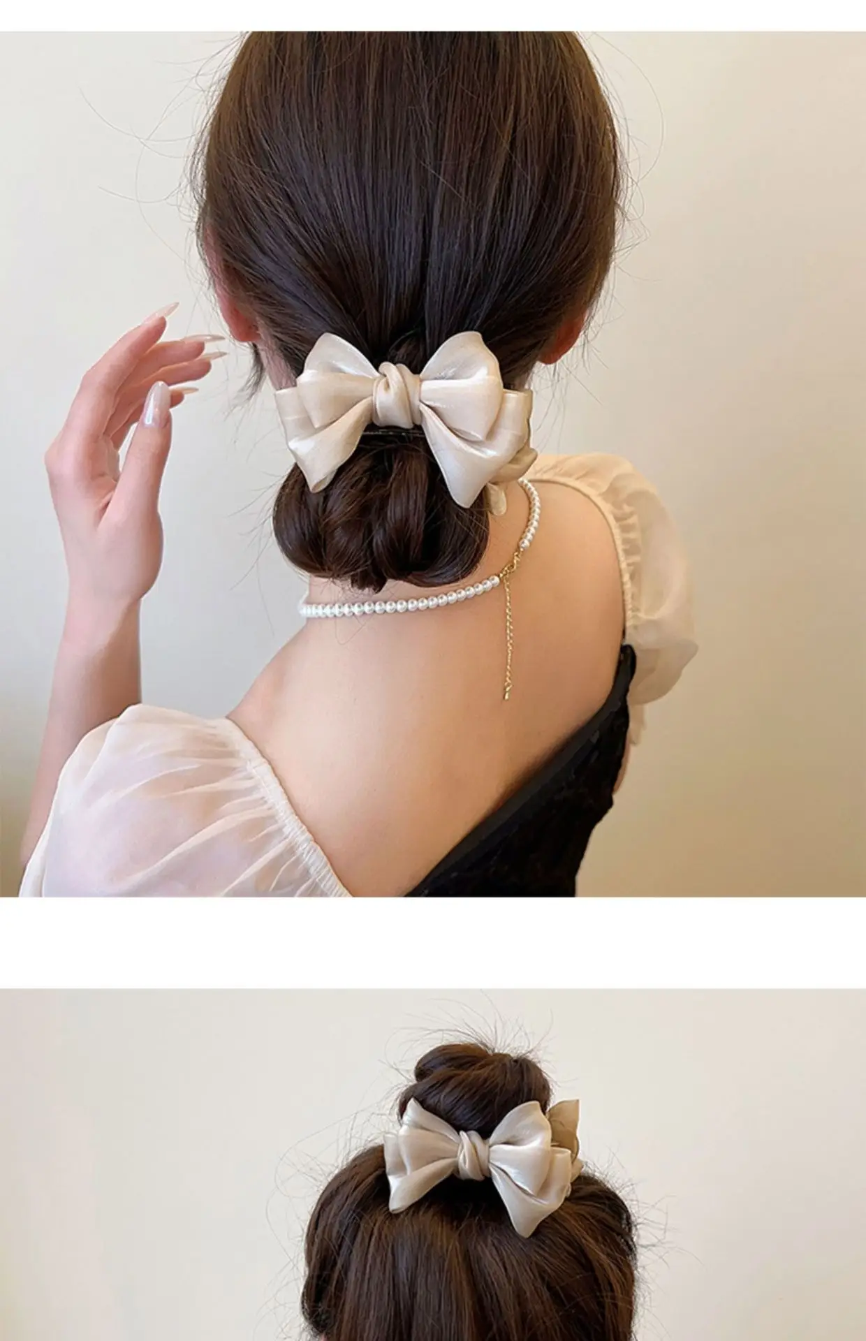 Elegant Bow Back Clip for Women 2025 — feature 3