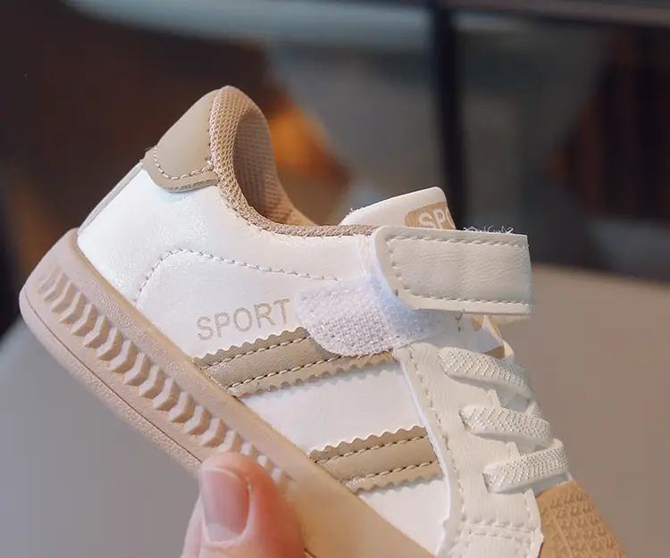 Boys Girls Board Shoes White Spring Kids Kindergarten — feature 24
