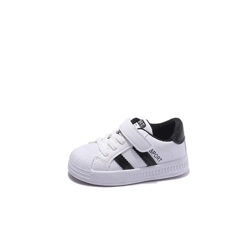 Boys Girls Board Shoes White Spring Kids Kindergarten