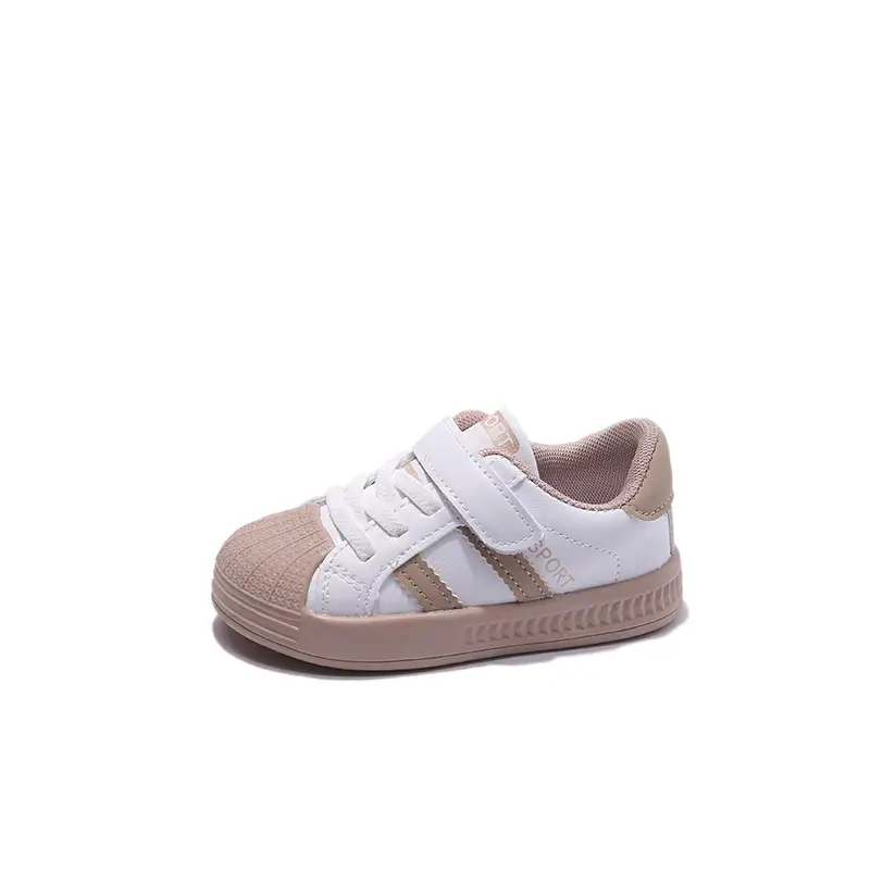 Boys Girls Board Shoes White Spring Kids Kindergarten