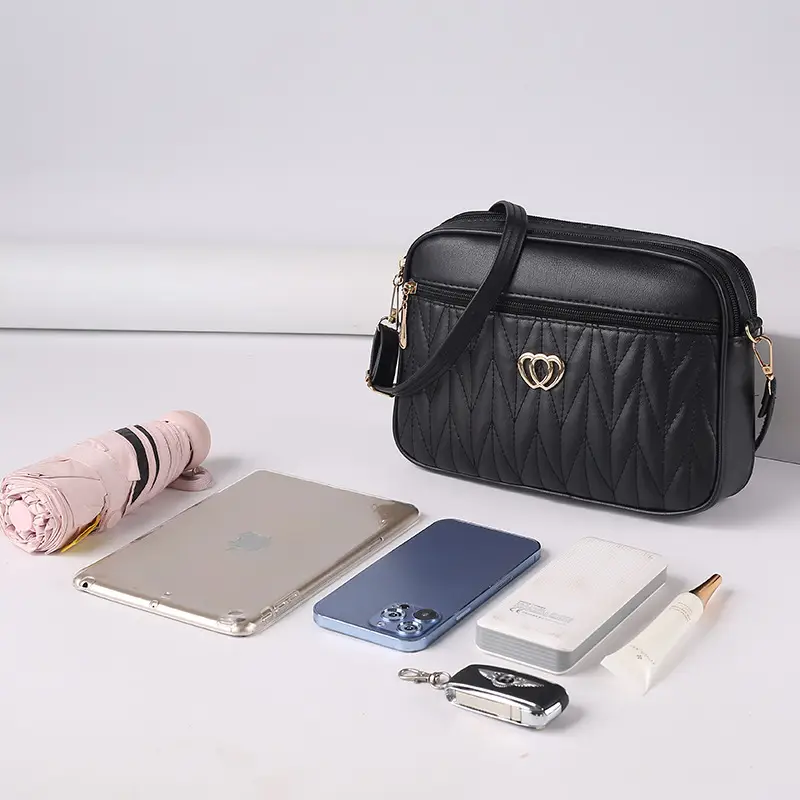 Women Rhombic Crossbody Bag Tan 2023 - Image 12