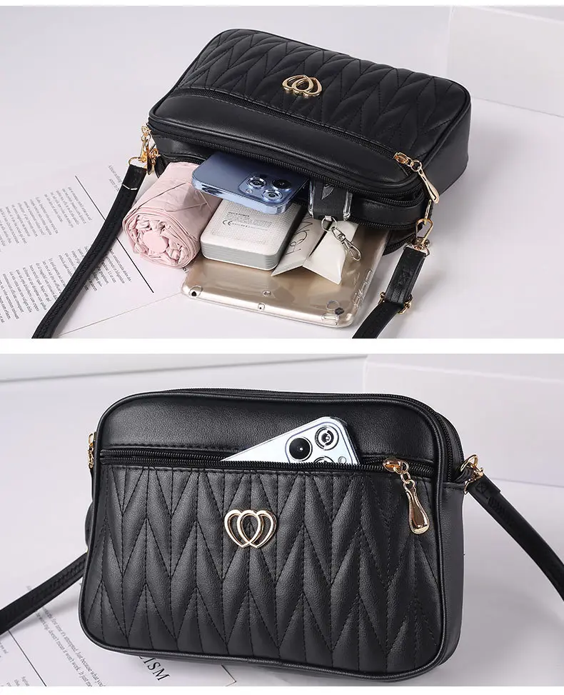 Women Rhombic Crossbody Bag Tan 2023 — feature 25