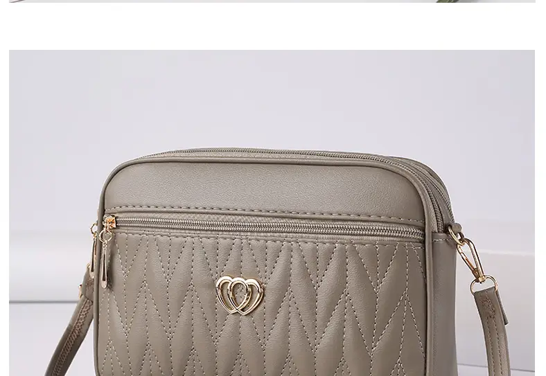 Women Rhombic Crossbody Bag Tan 2023 — feature 34