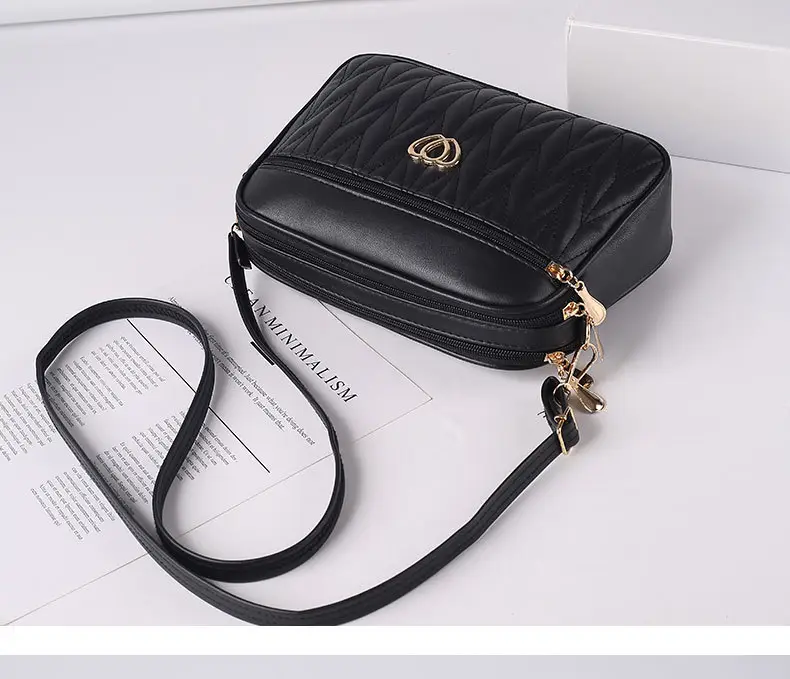 Women Rhombic Crossbody Bag Tan 2023 — feature 37