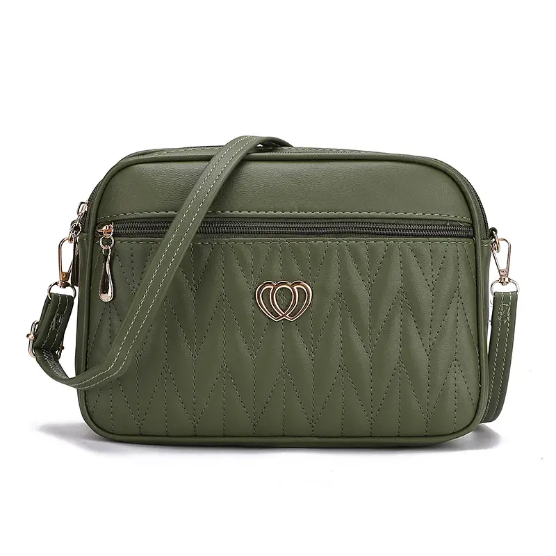 Women Rhombic Crossbody Bag Tan 2023 - Image 4