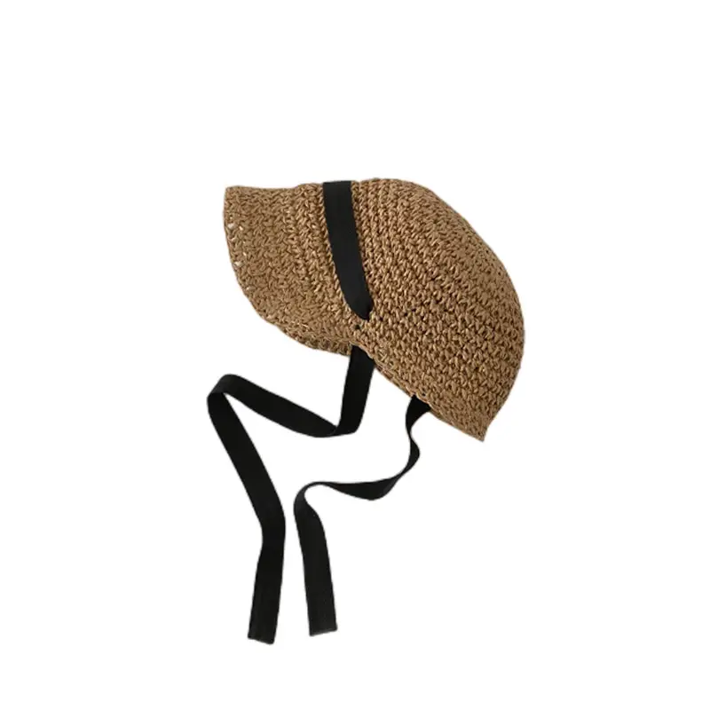 Children's Straw Sun Hat for Boys Girls Travel Cap