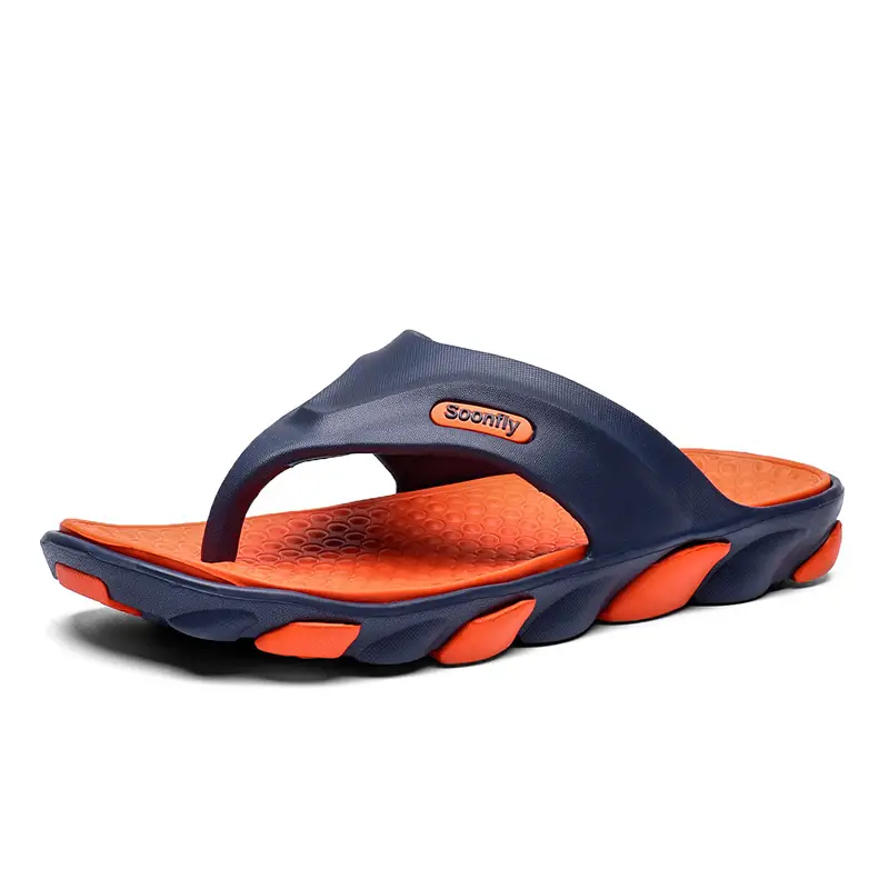 2023 Summer Cross-Border Men's Breathable Sandals Black Red