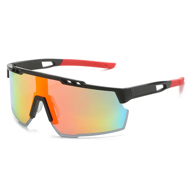 Men Cycling Sunglasses with Colorful Lenses - Image 8