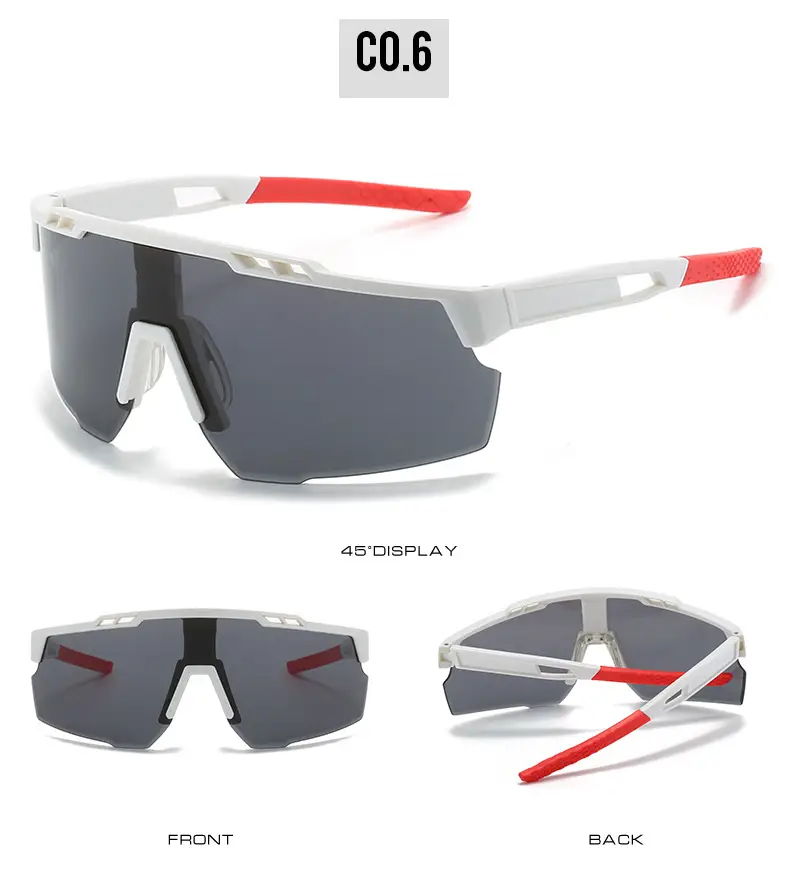 Men Cycling Sunglasses with Colorful Lenses β feature 12
