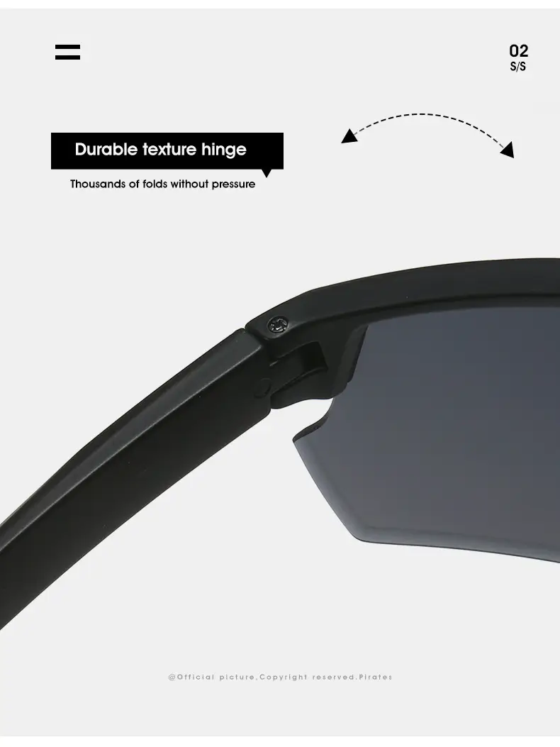 Men Cycling Sunglasses with Colorful Lenses β feature 15