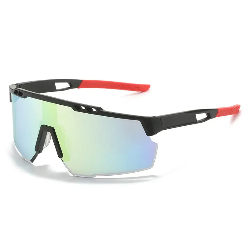 Men Cycling Sunglasses with Colorful Lenses - Image 4