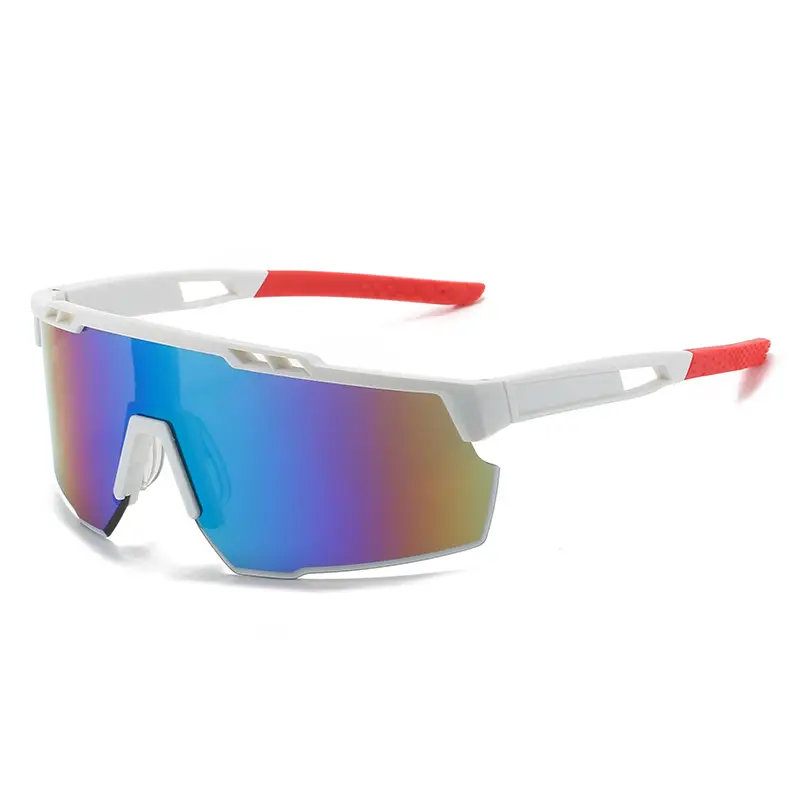 Men Cycling Sunglasses with Colorful Lenses - Image 7