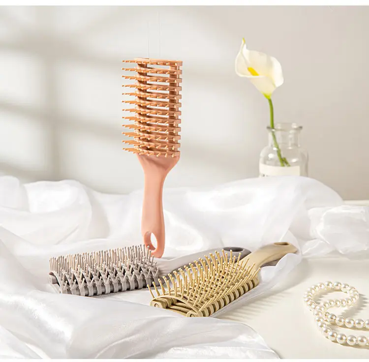 Purple Hair Brush for Curling & Massaging — feature 16