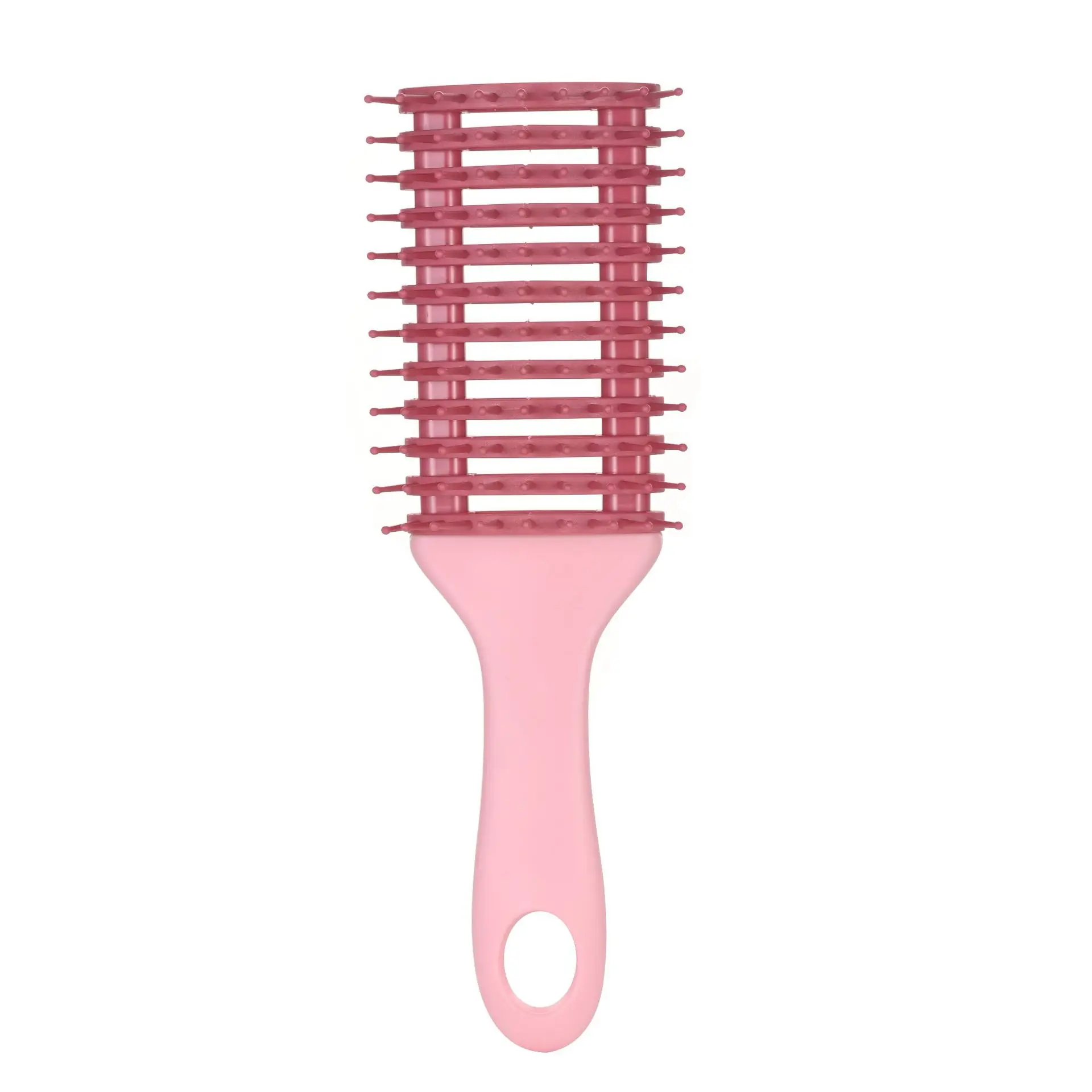 Purple Hair Brush for Curling & Massaging - Image 4