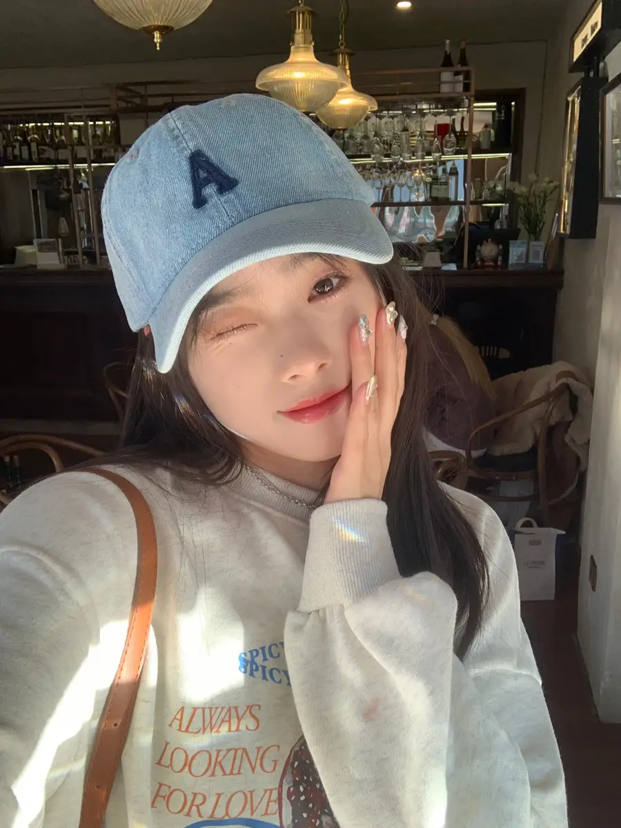 Korean Joker Sunshade Cap for Girls 95% Cotton - Image 7