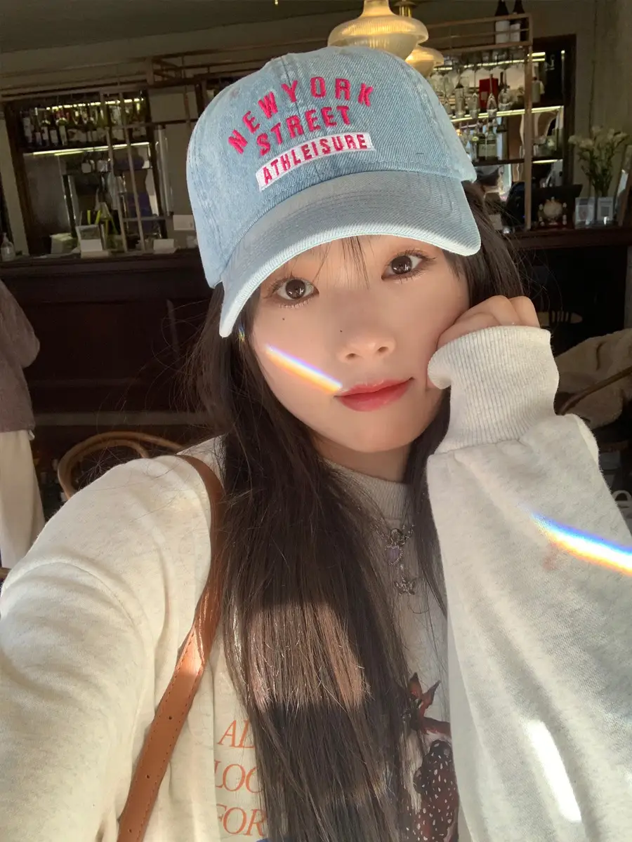 Korean Joker Sunshade Cap for Girls 95% Cotton - Image 9