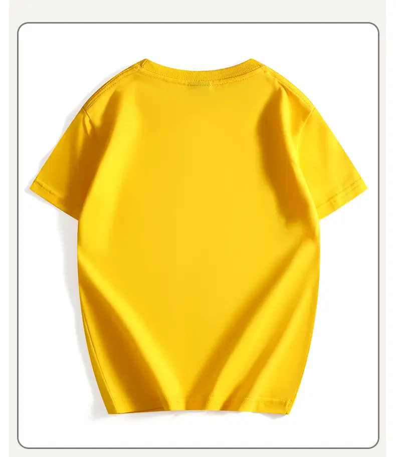 Free Bear Graphic Yellow T-Shirt for Kids — feature 45