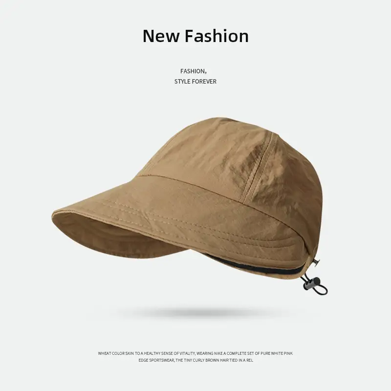 Summer Wide Brim Sun Hat for Women - Image 4
