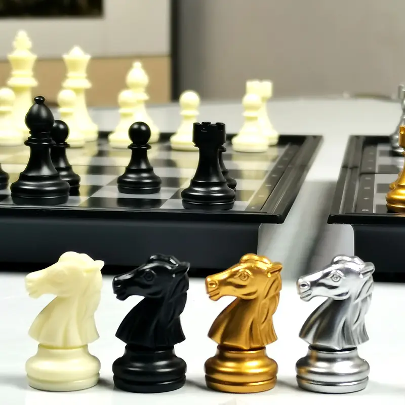 Cross-Border Ub Magnetic International Chess Folding Board Magnetic Chess Pieces Chess Children's Training Chess Set Foreign Trade Order