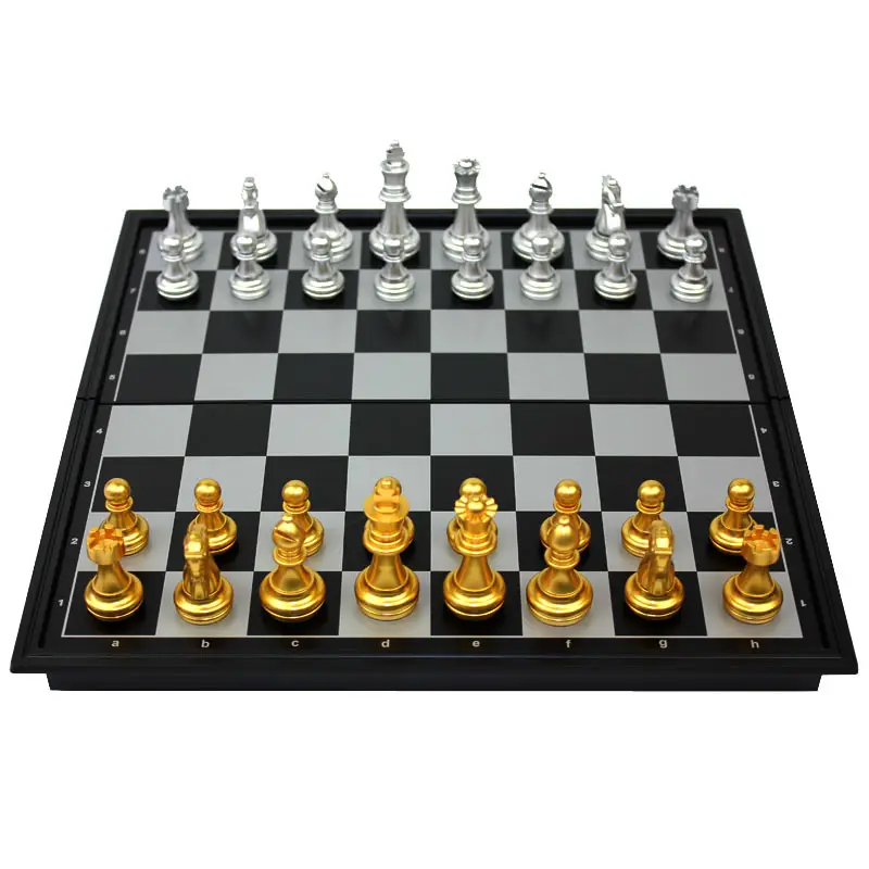 Cross-Border Ub Magnetic International Chess Folding Board Magnetic Chess Pieces Chess Children's Training Chess Set Foreign Trade Order