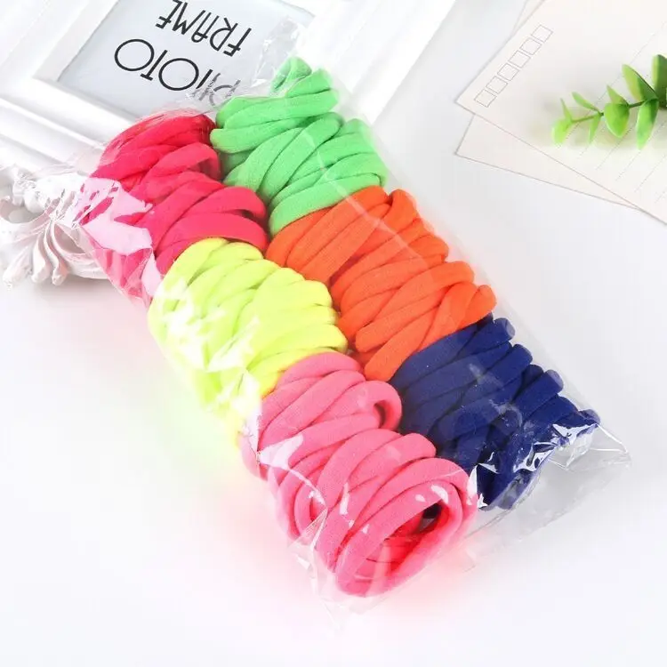 2025 Rainbow Rubber Hair Ties for Women High Elasticity Durable - Image 25