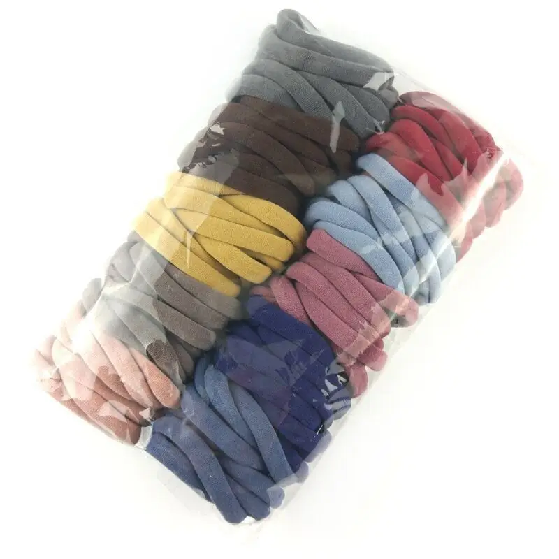 2025 Rainbow Rubber Hair Ties for Women High Elasticity Durable - Image 26