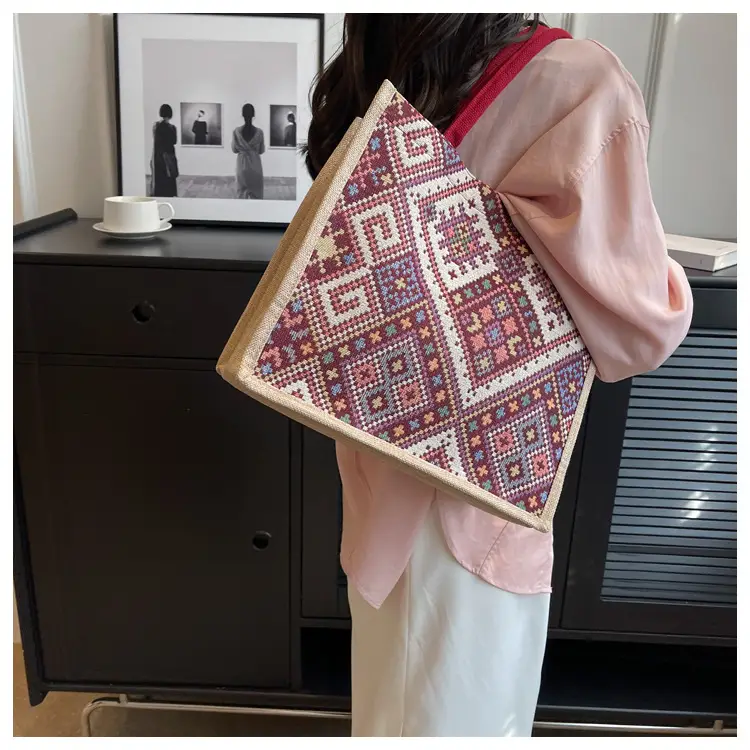 Ethnic Pattern Large Capacity Women's Tote Bag — feature 14