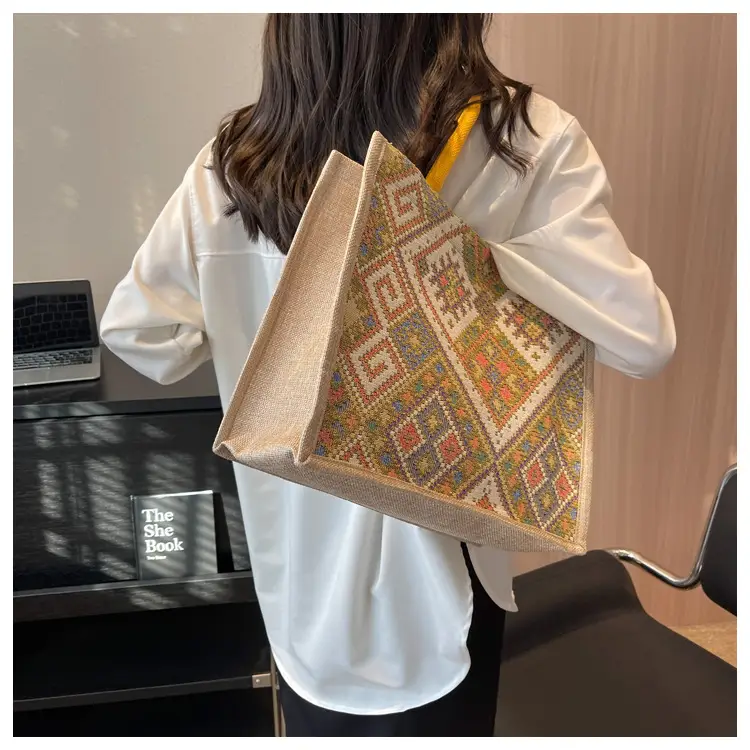 Ethnic Pattern Large Capacity Women's Tote Bag — feature 19