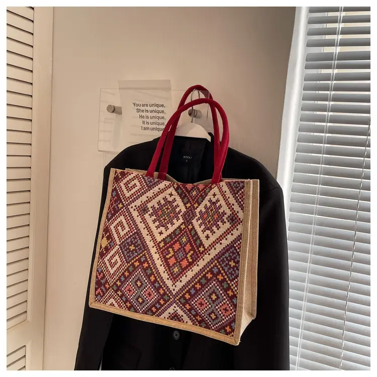 Ethnic Pattern Large Capacity Women's Tote Bag — feature 23
