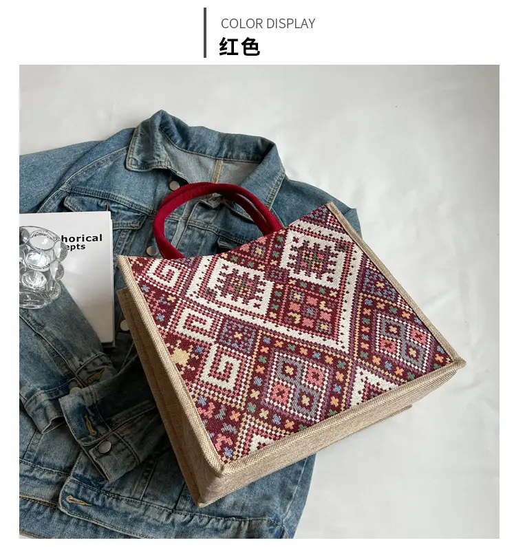 Ethnic Pattern Large Capacity Women's Tote Bag — feature 27