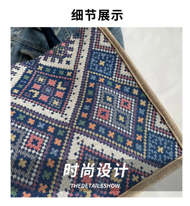 Ethnic Pattern Large Capacity Women's Tote Bag — feature 3