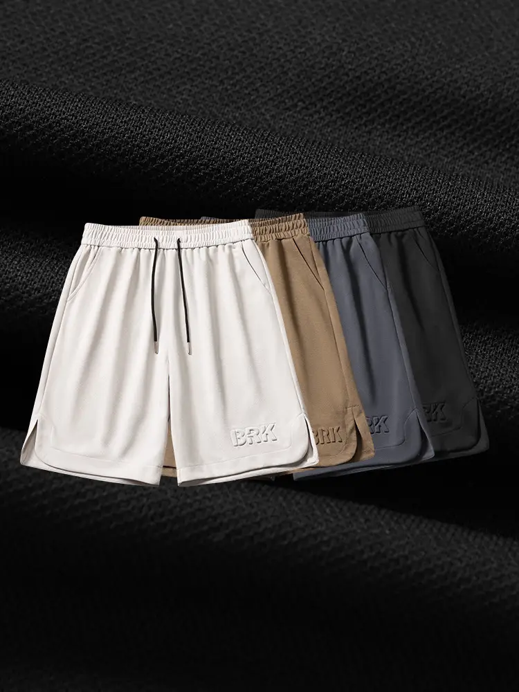 Men Pique Knit Shorts Black 2026 Summer - Image 9