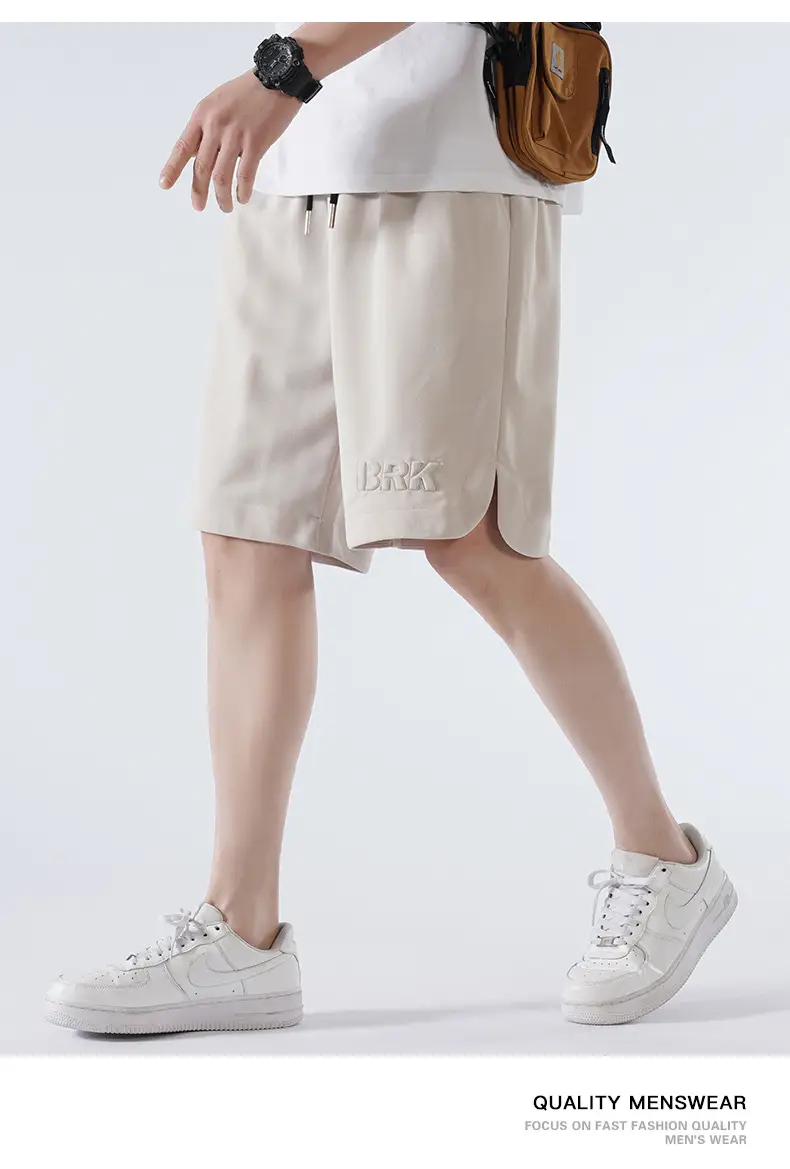 Men Pique Knit Shorts Black 2026 Summer — feature 23