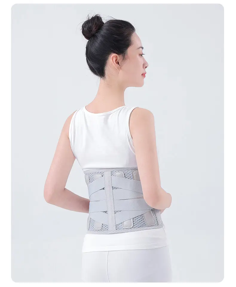 Medical Grade Waist Support Belt with Steel Plate & Breathable Mesh — feature 24