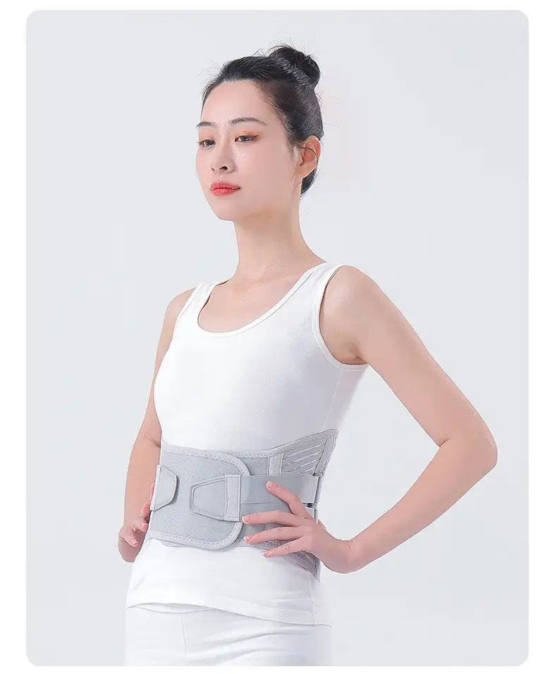 Medical Grade Waist Support Belt with Steel Plate & Breathable Mesh — feature 25