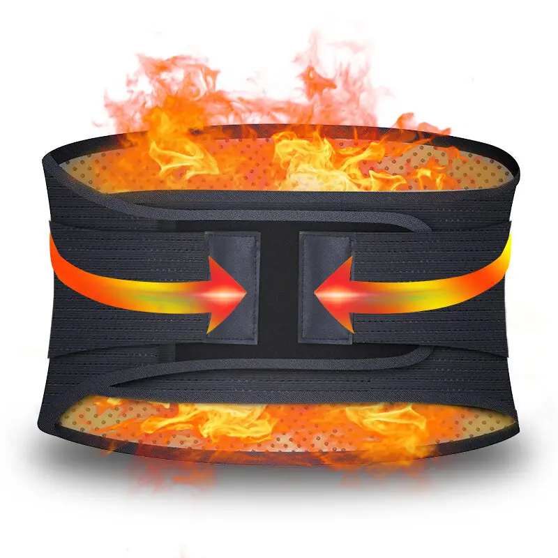 Medical Grade Waist Support Belt with Steel Plate & Breathable Mesh