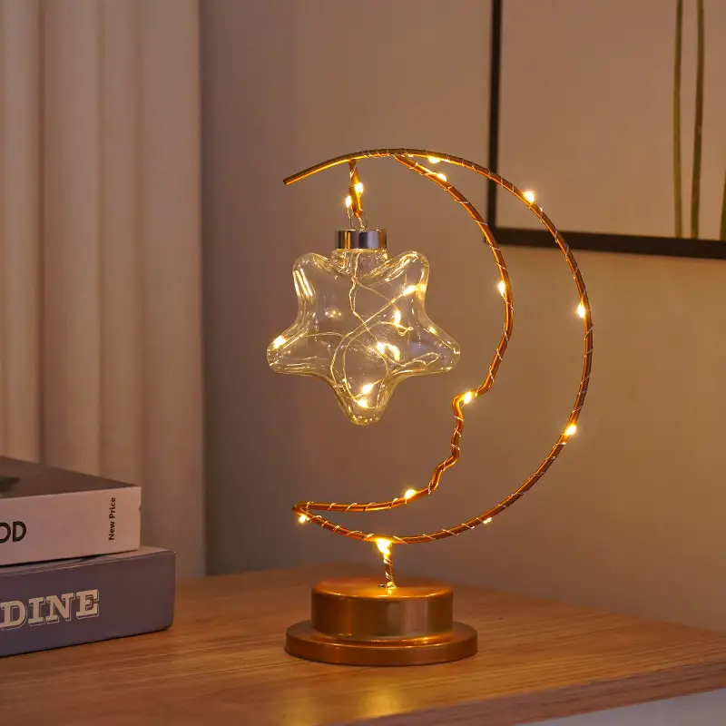 Cross-Border LED Smiley Moon Lamp Ball Decor - Image 6