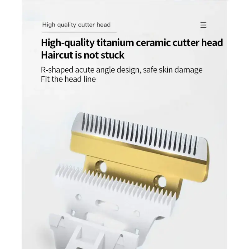 Rechargeable Electric Hair Clipper for Men Women with 6 Blades - Image 4