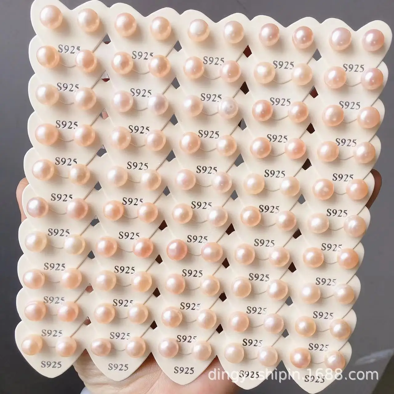 S925 Silver Natural Pearl Earrings Set